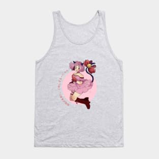 For the Earth's Future, I'll be of Service ~ Meow! Tank Top